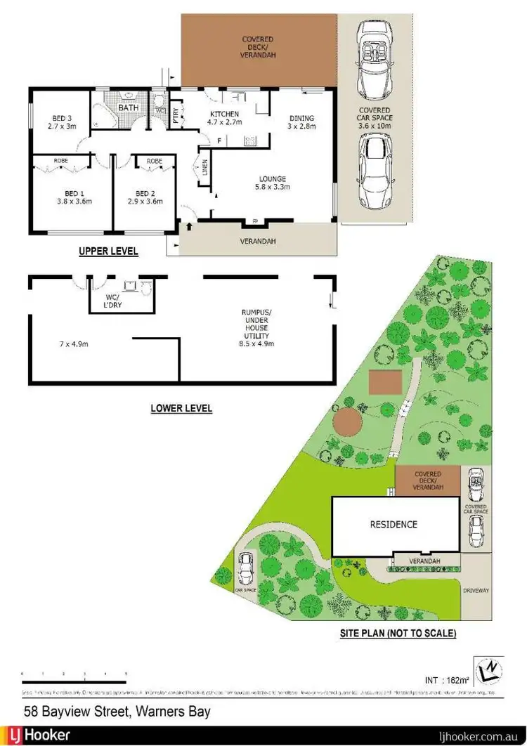 Floorplan of Homely house listing, 58 Bayview Street, Warners Bay NSW 2282