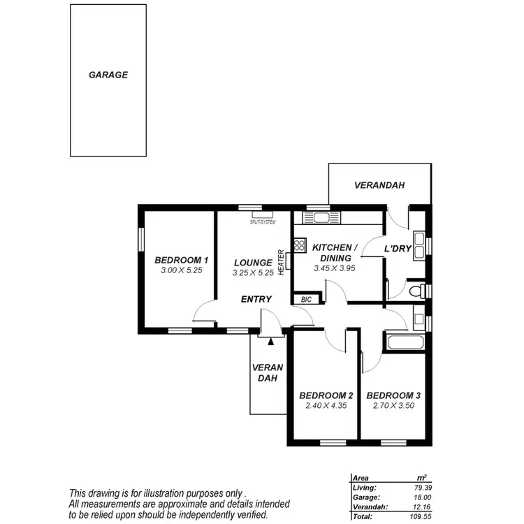Floorplan of Homely house listing, 3 Paula Avenue, Windsor Gardens SA 5087