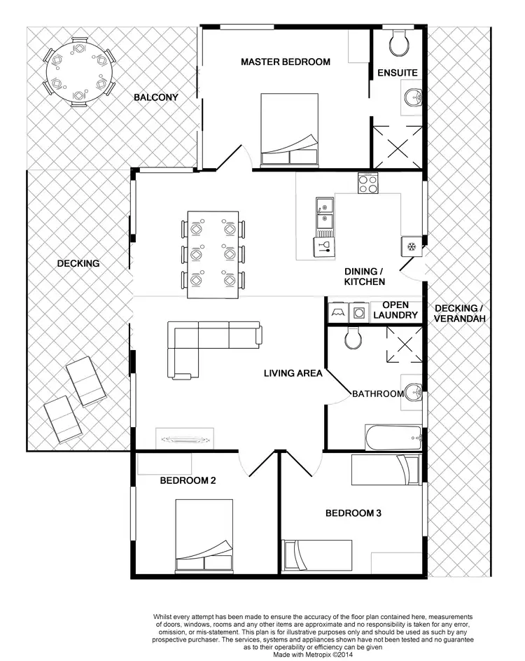 Floorplan of Homely house listing, 58 Esplanade, Port Vincent SA 5581