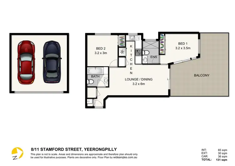 Floorplan of Homely unit listing, 8/11 Stamford Street, Yeerongpilly QLD 4105