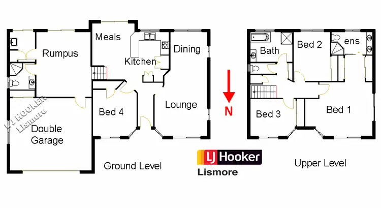 Floorplan of Homely house listing, 1 Grevillea Grove, Goonellabah NSW 2480