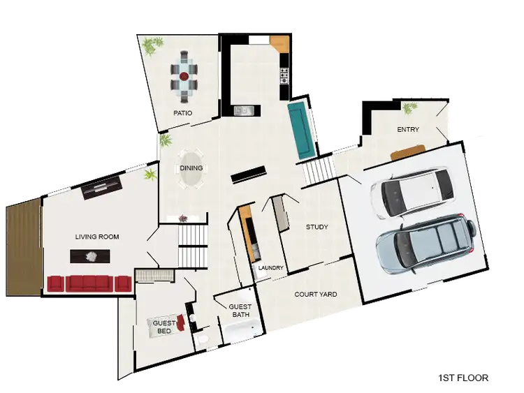 Floorplan of Homely house listing, 20 Lyra Court, Robina QLD 4226