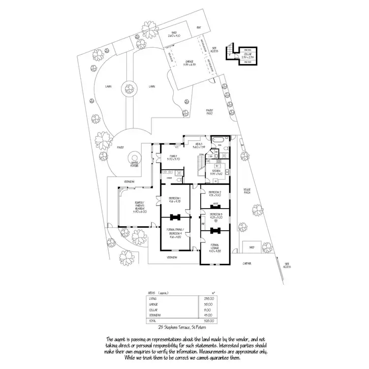 Floorplan of Homely house listing, 25 Stephen Terrace, St Peters SA 5069