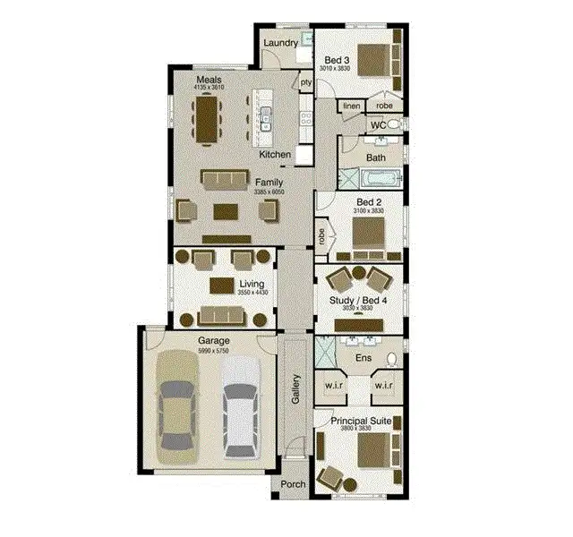Floorplan of Homely house listing, Address available on request