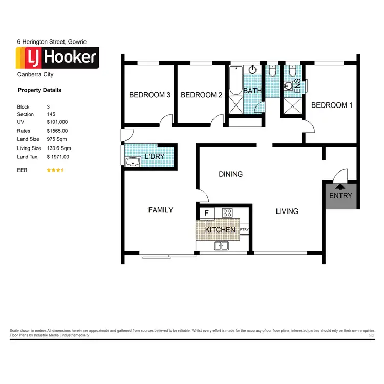 Floorplan of Homely house listing, 6 Herington Street, Gowrie ACT 2904