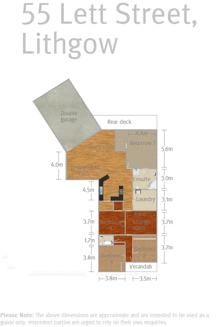 Floorplan of Homely house listing, 55 Lett Street, Lithgow NSW 2790