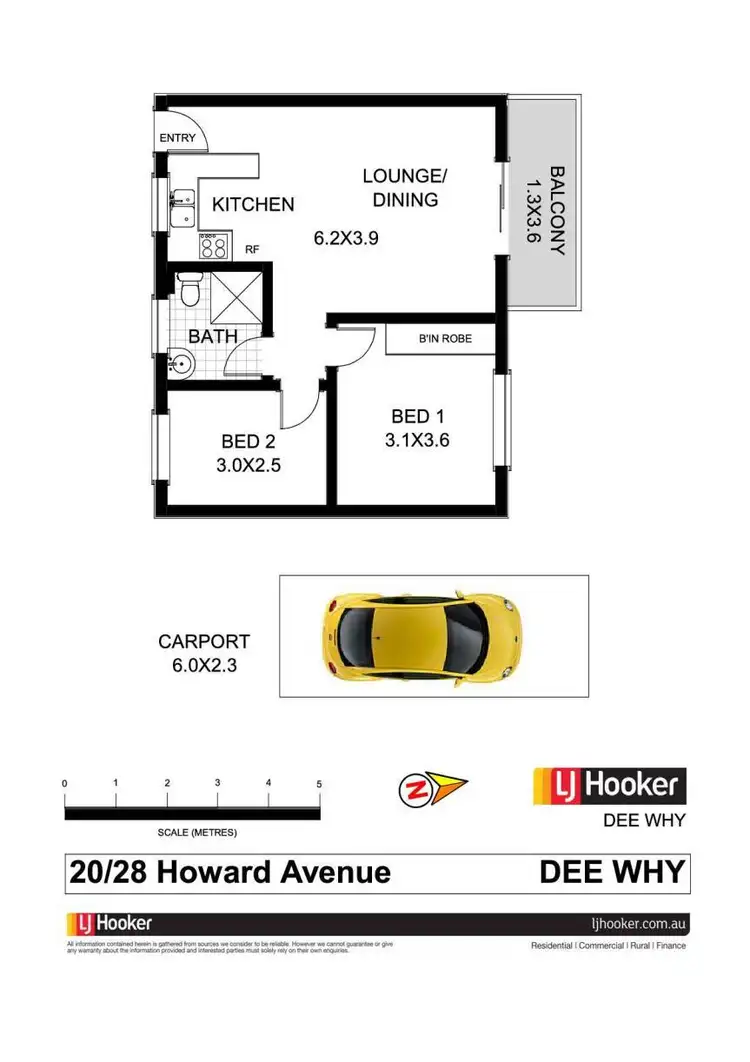 Floorplan of Homely house listing, 20/28 Howard Avenue, Dee Why NSW 2099