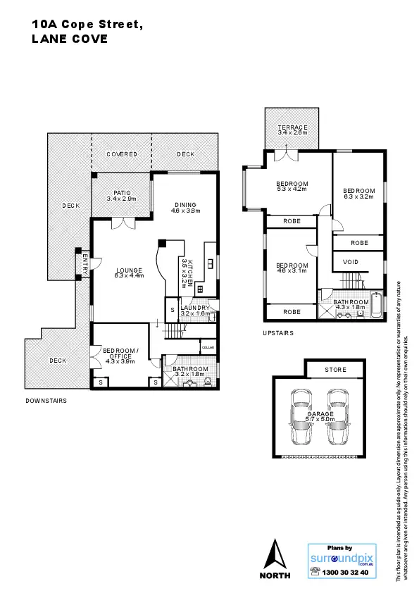 Floorplan of Homely house listing, 10A Cope Street, Lane Cove NSW 2066