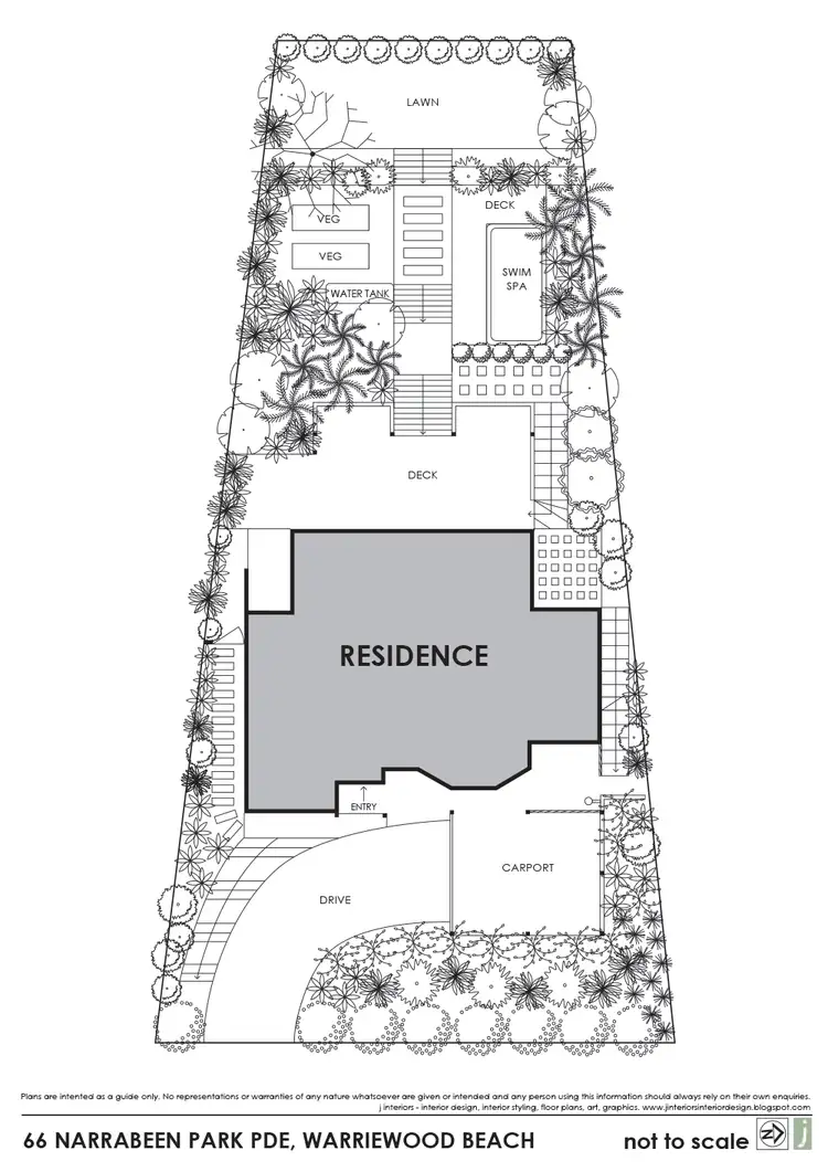 Floorplan of Homely house listing, 66 Narrabeen Park Parade, Warriewood NSW 2102