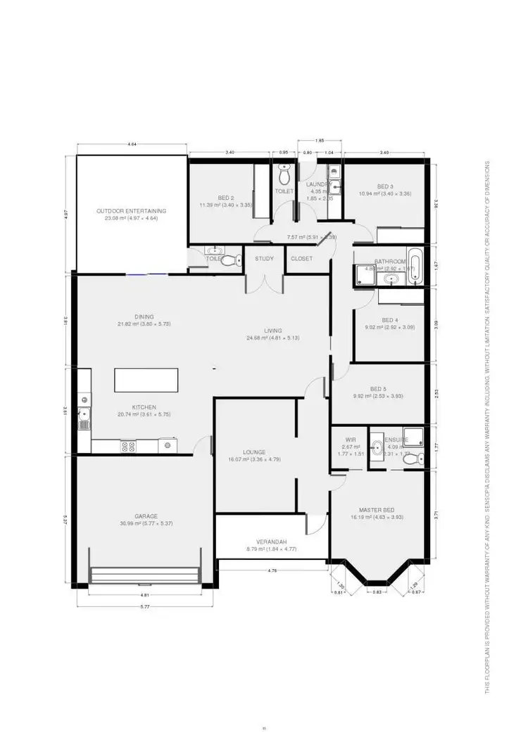 Floorplan of Homely house listing, 16 Willott Close, Eglinton NSW 2795