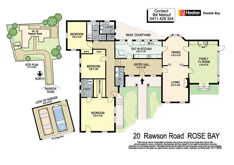 Floorplan of Homely house listing, 20 Rawson Road, Rose Bay NSW 2029
