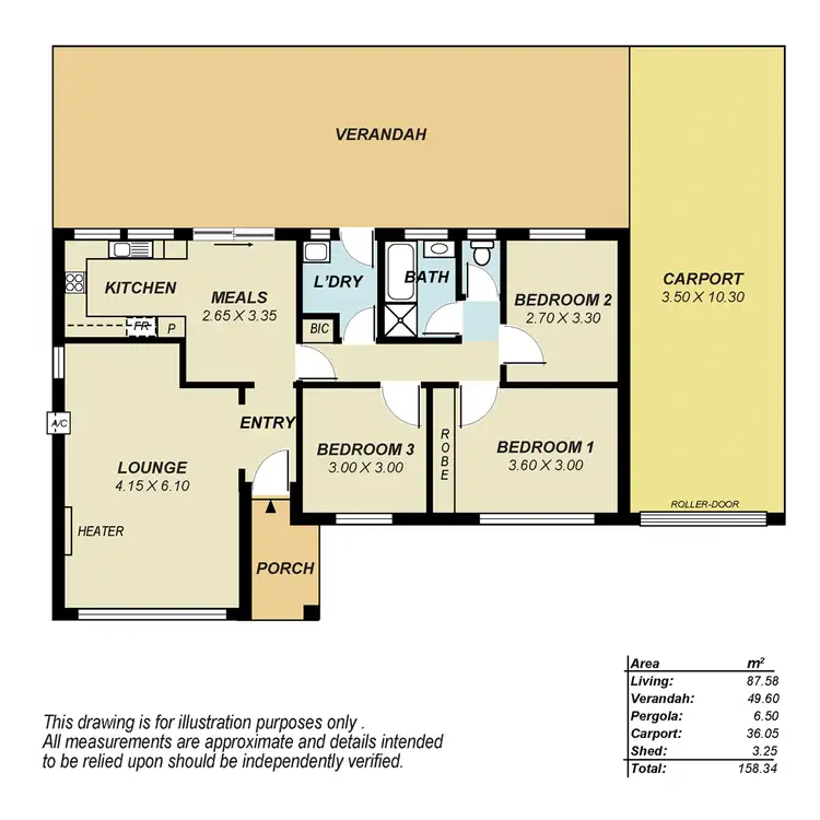 Floorplan of Homely house listing, 13 Palomino Parade, Wynn Vale SA 5127