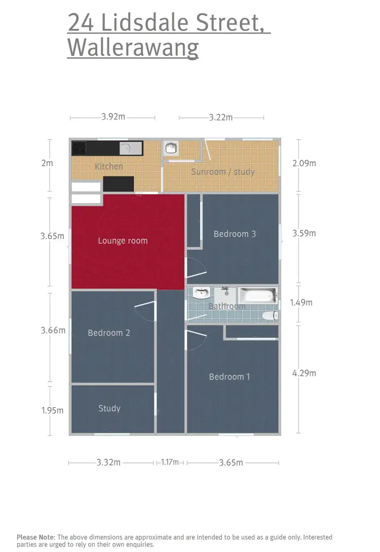 Floorplan of Homely house listing, 24 Lidsdale Street, Wallerawang NSW 2845