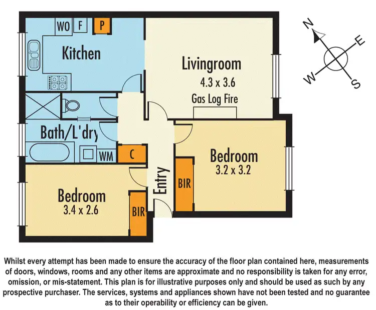 Floorplan of Homely apartment listing, 3/44 Princes Highway, Dandenong VIC 3175