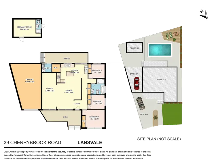Floorplan of Homely house listing, 39 Cherrybrook Road, Lansvale NSW 2166