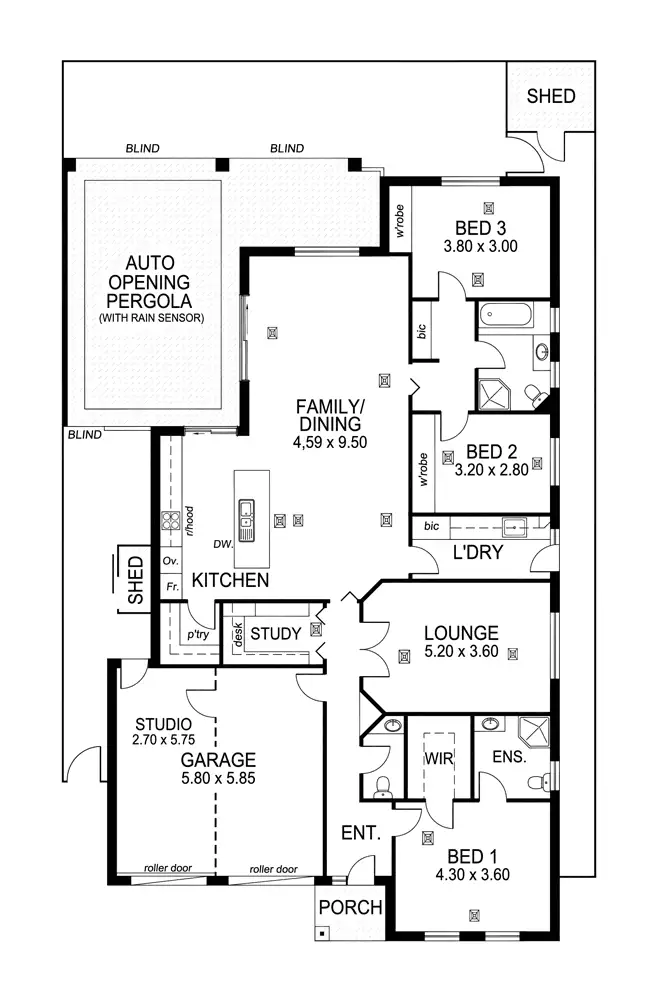 Floorplan of Homely house listing, 13 Encounter Road, Sheidow Park SA 5158
