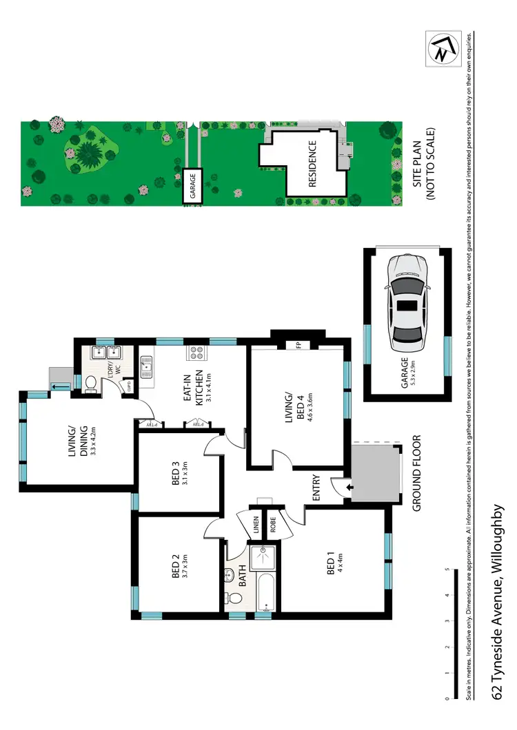 Floorplan of Homely house listing, 62 Tyneside Avenue, Willoughby NSW 2068