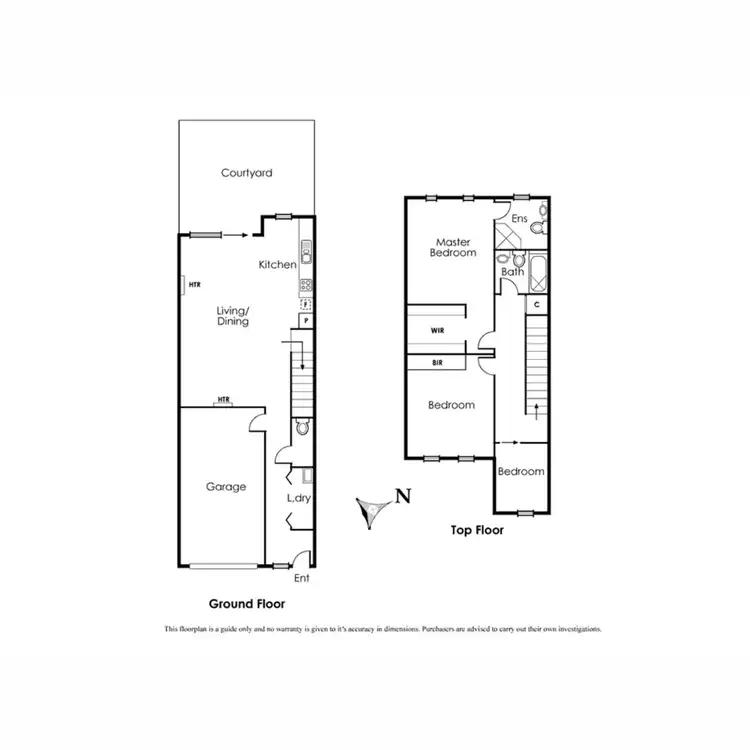 Floorplan of Homely townhouse listing, 36/39 Astley Crescent, Point Cook VIC 3030