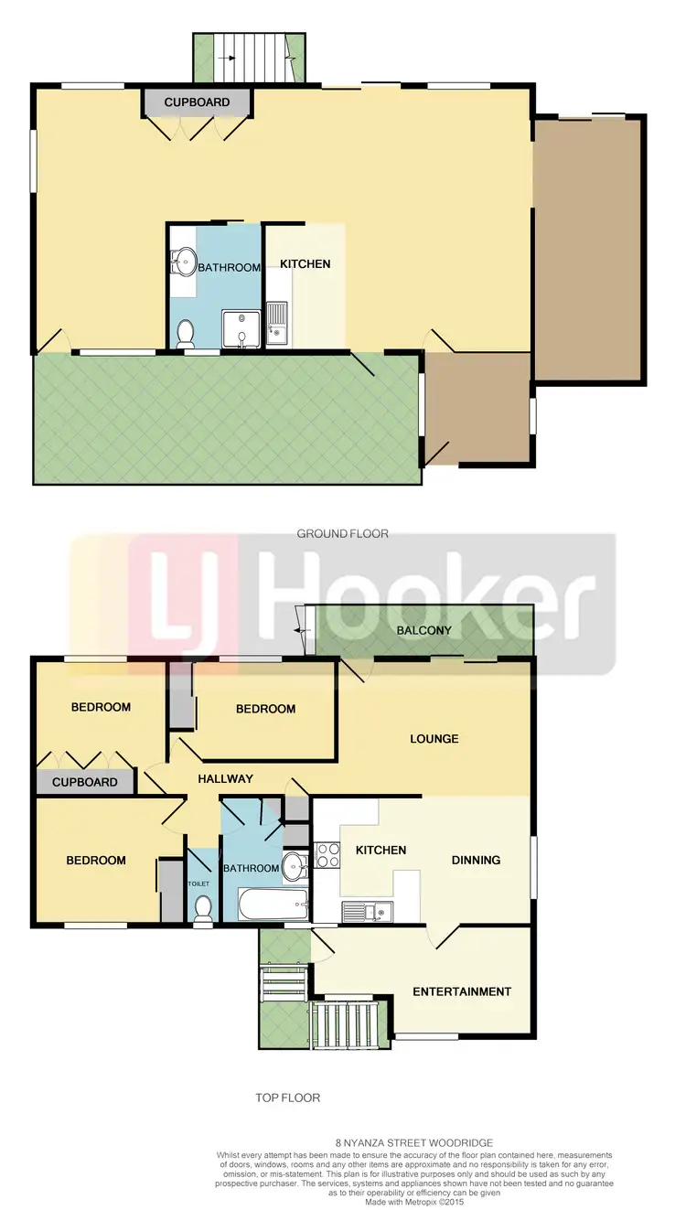 Floorplan of Homely house listing, 8 Nyanza Street, Woodridge QLD 4114