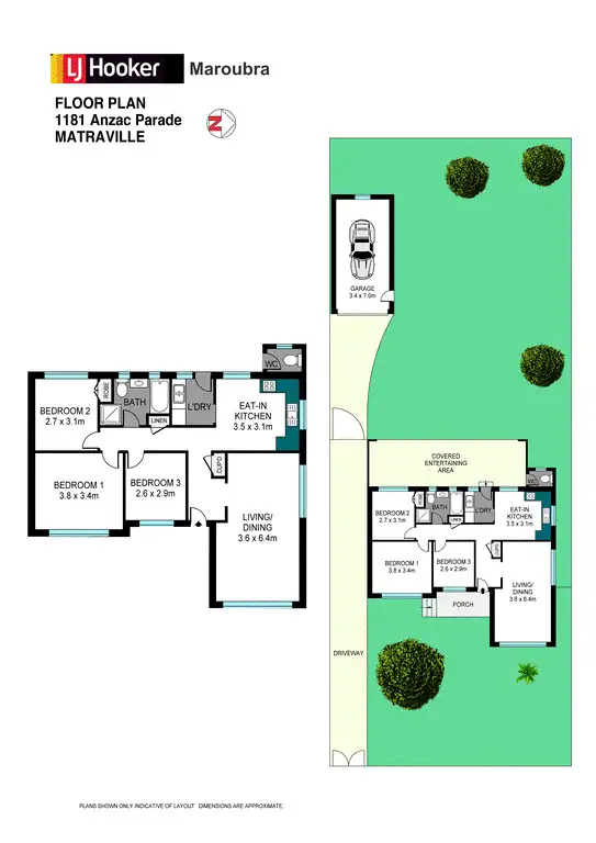 Floorplan of Homely house listing, 1181 Anzac Parade, Matraville NSW 2036