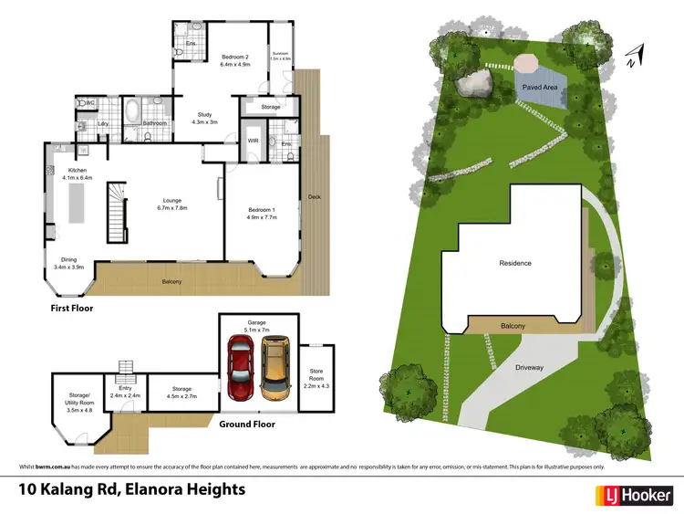 Floorplan of Homely house listing, 10 Kalang Road, Elanora Heights NSW 2101