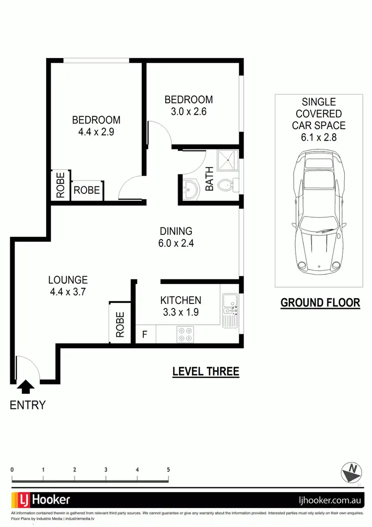 Floorplan of Homely unit listing, 11/23 William Street, North Parramatta NSW 2151
