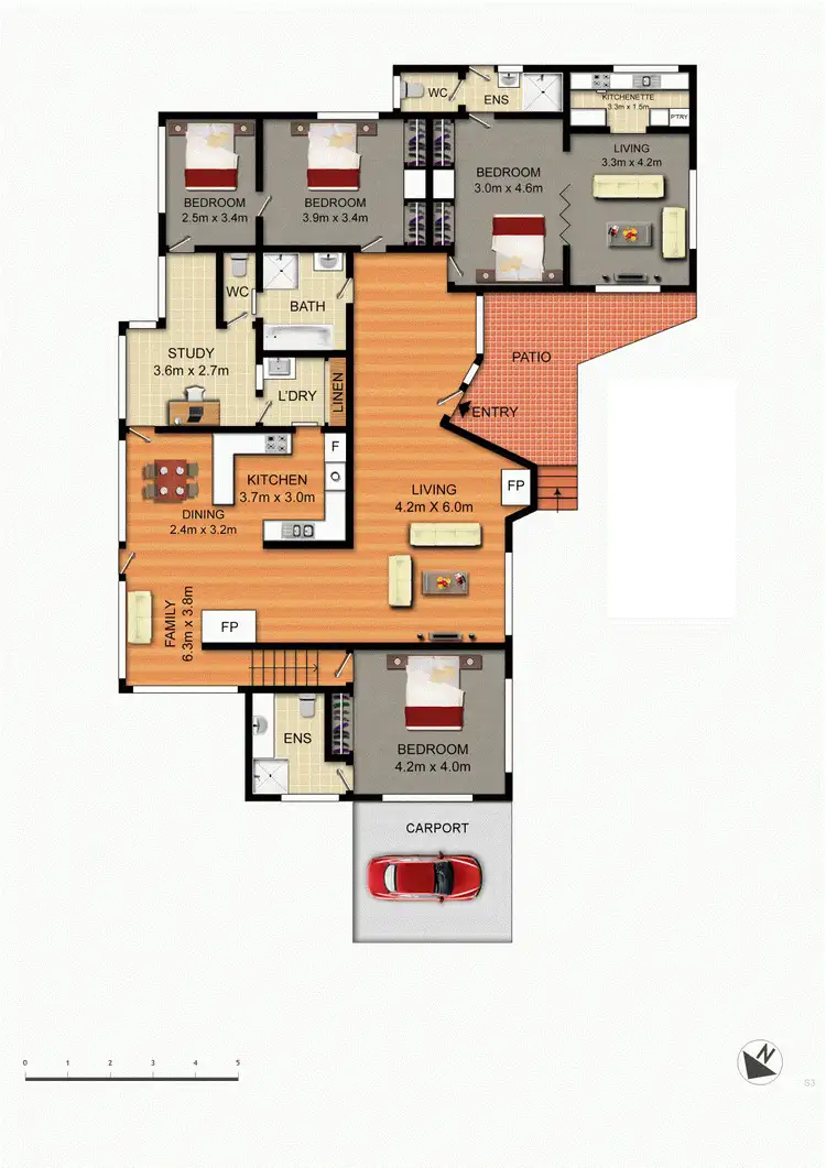 Floorplan of Homely house listing, 89 Monaro Crescent, Griffith ACT 2603