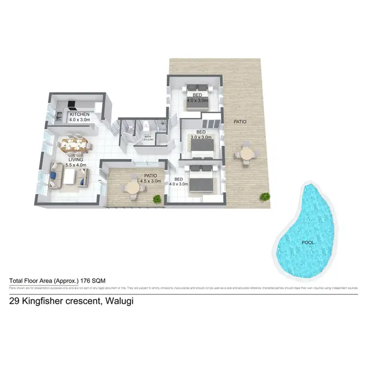 Floorplan of Homely house listing, 29 Kingfisher Crescent, Wulagi NT 812