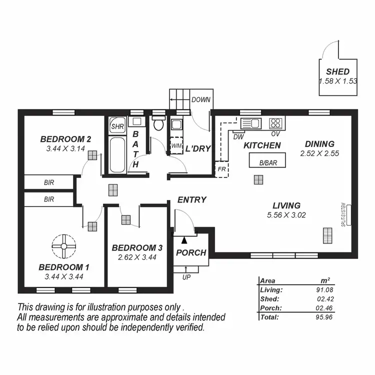 Floorplan of Homely house listing, 6 Southern Terrace, Holden Hill SA 5088