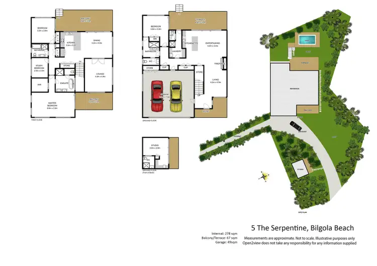 Floorplan of Homely house listing, 5 The Serpentine, Bilgola Beach NSW 2107
