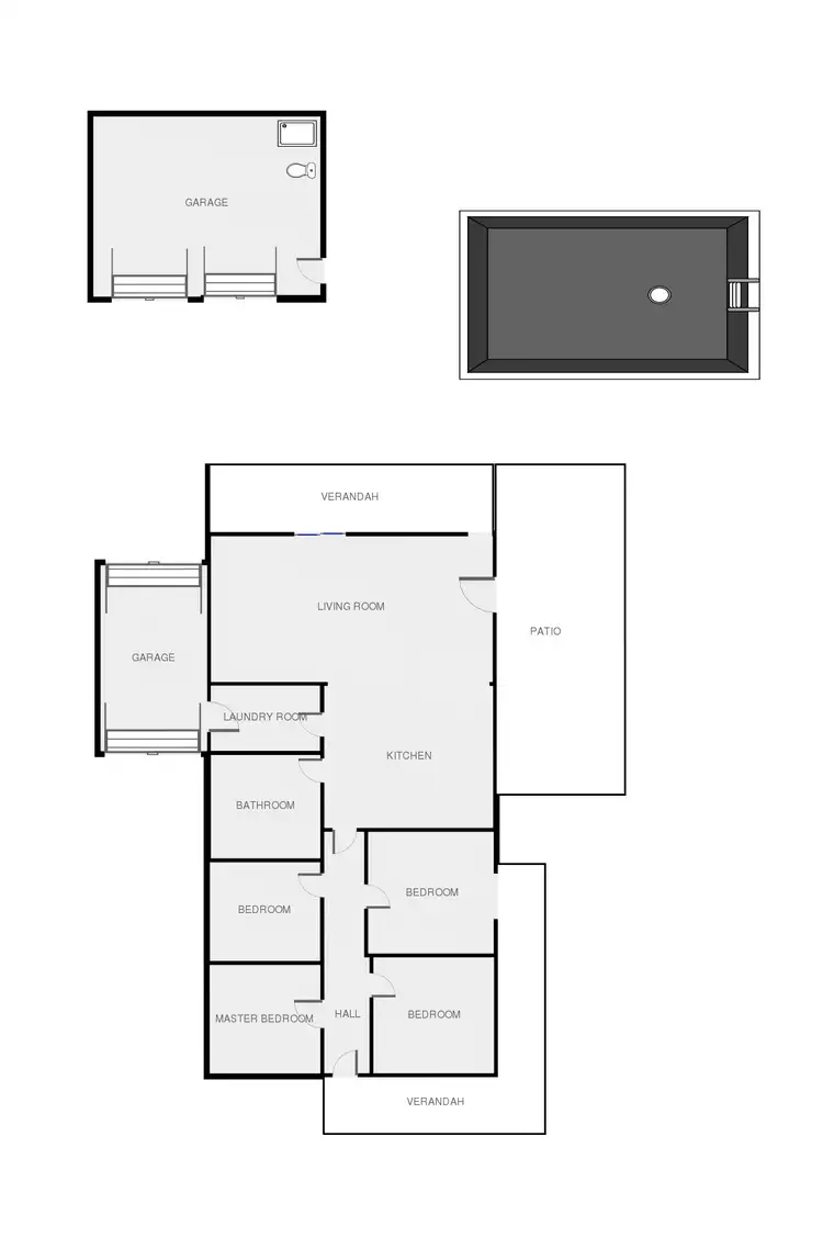Floorplan of Homely house listing, 30 Vaux Street, Cowra NSW 2794