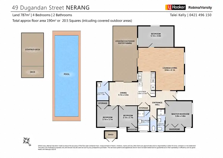 Floorplan of Homely house listing, 49 Dugandan Street, Nerang QLD 4211