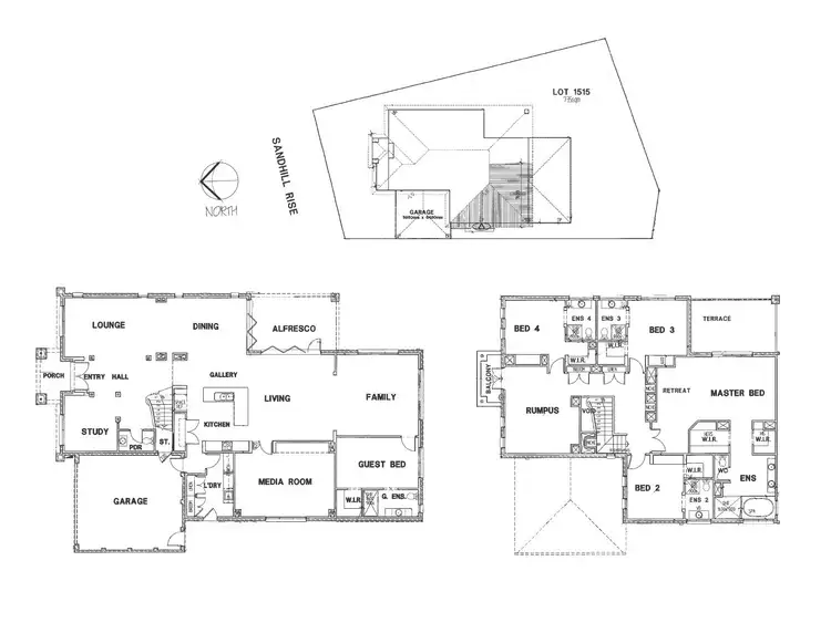 Floorplan of Homely house listing, 8 Sandhill Rise, Sanctuary Lakes VIC 3030