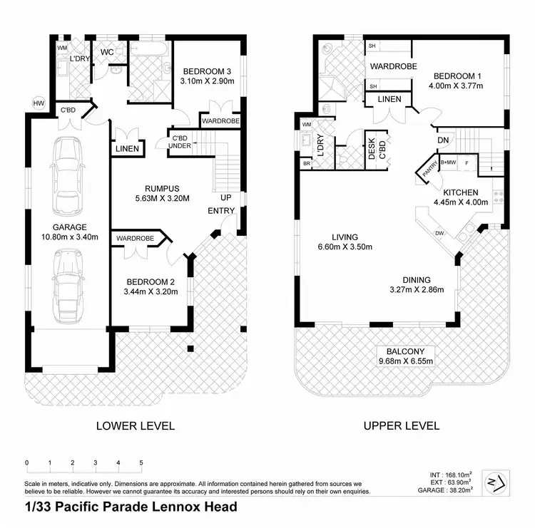 Floorplan of Homely house listing, 1/33 Pacific Parade, Lennox Head NSW 2478