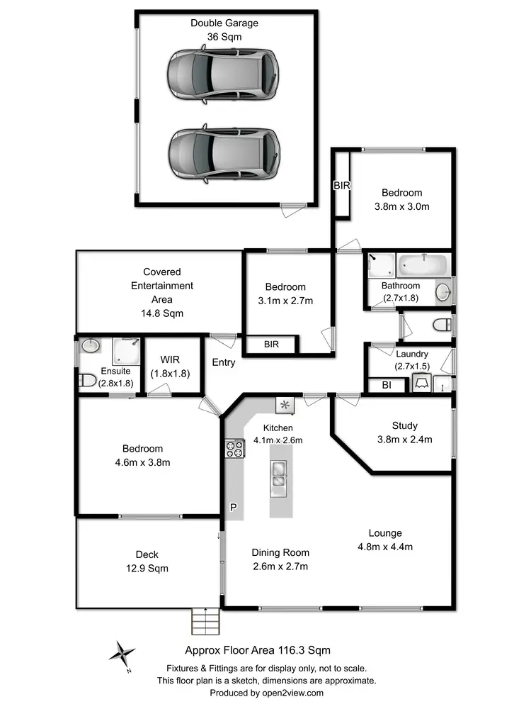 Floorplan of Homely house listing, 26 Burrows Avenue, Brighton TAS 7030