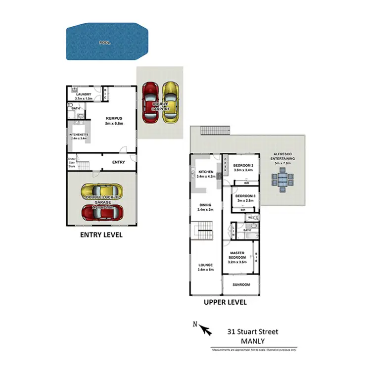Floorplan of Homely house listing, 31 Stuart Street, Manly NSW 2095
