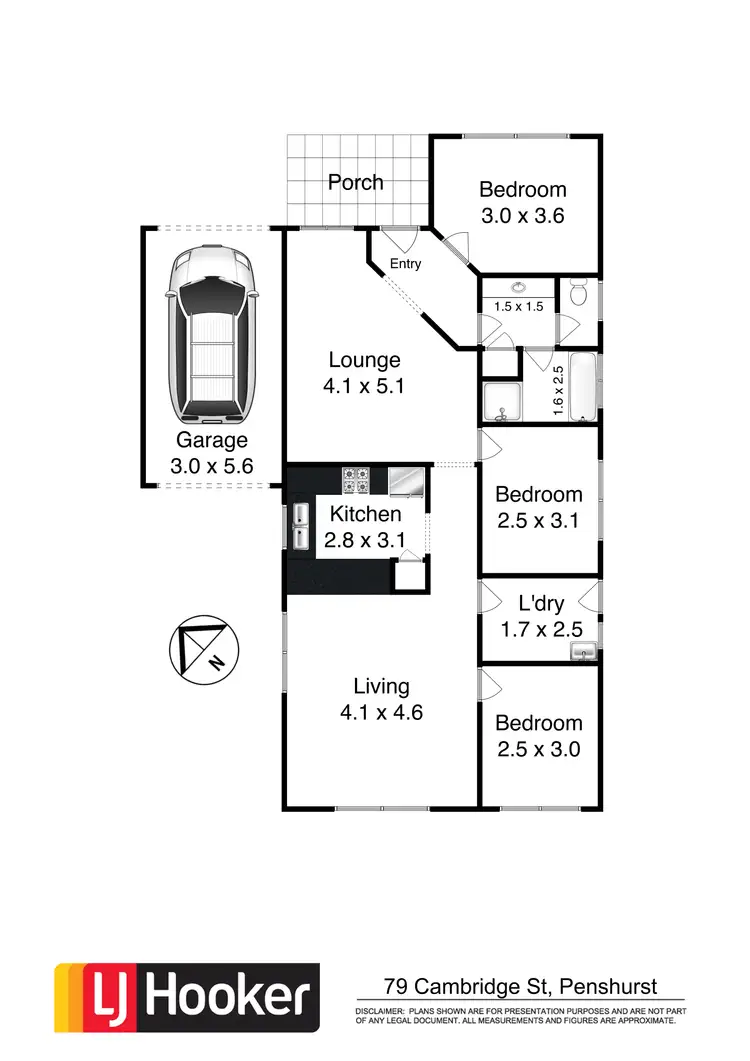 Floorplan of Homely house listing, 79 Cambridge Street, Penshurst NSW 2222