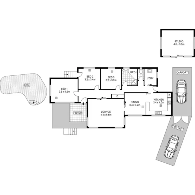 Floorplan of Homely house listing, 1 Sitters Memorial Drive, Burnside SA 5066