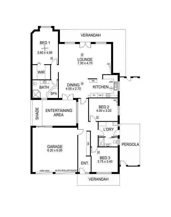 Floorplan of Homely house listing, 27 Lord Hobart Way, West Lakes SA 5021