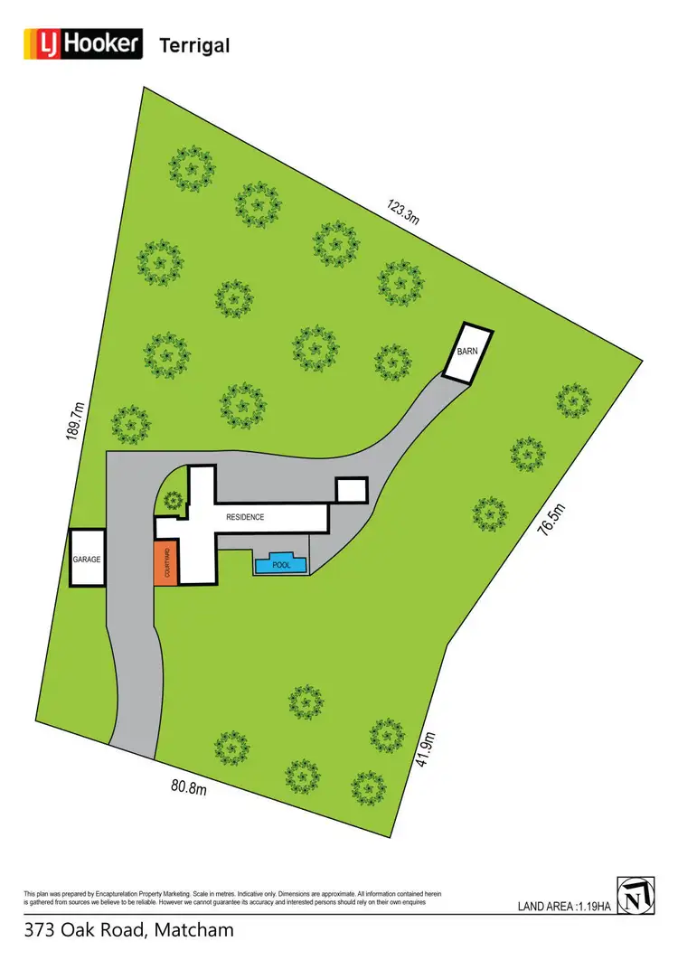Floorplan of Homely house listing, 373 Oak Road, Matcham NSW 2250