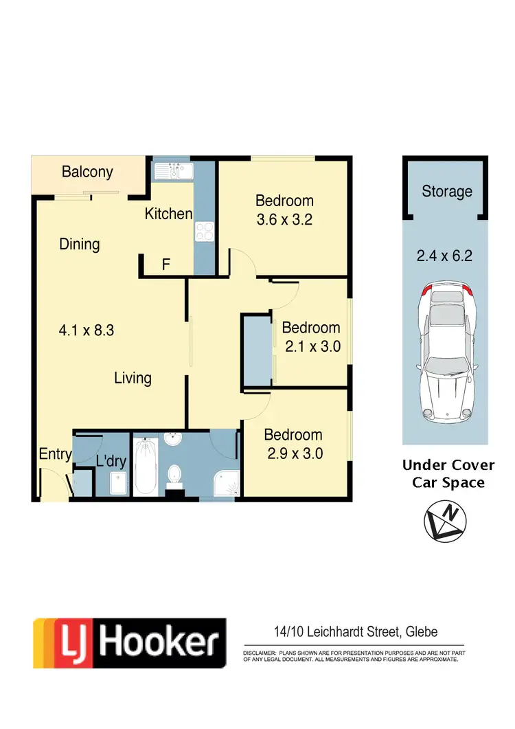 Floorplan of Homely apartment listing, 14/10 Leichhardt Street, Glebe NSW 2037