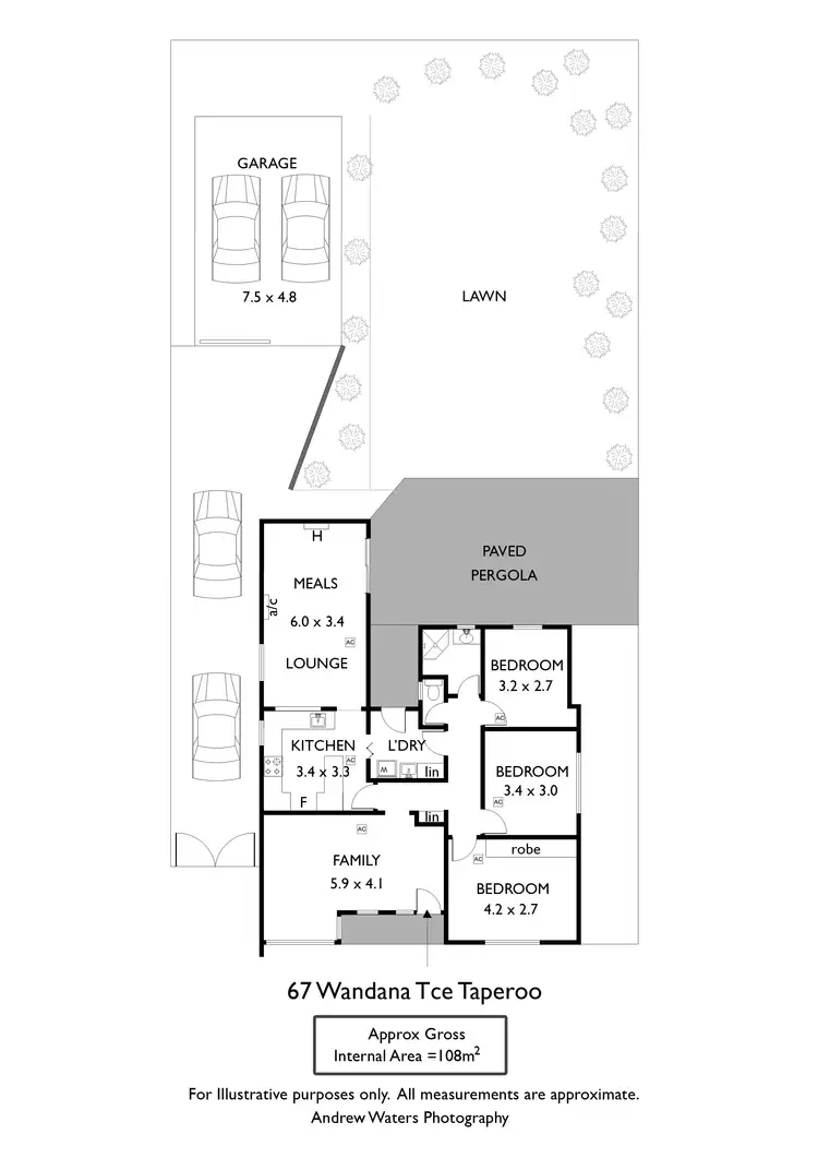 Floorplan of Homely house listing, 67 Wandana Terrace, Taperoo SA 5017