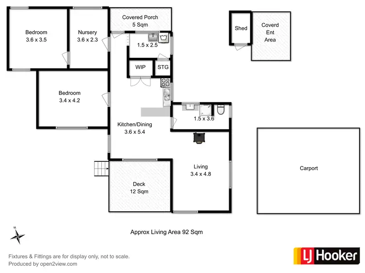 Floorplan of Homely house listing, 46 Myrica Street, Primrose Sands TAS 7173