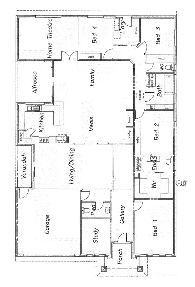Floorplan of Homely house listing, 3 Teatree Terrace, Point Cook VIC 3030