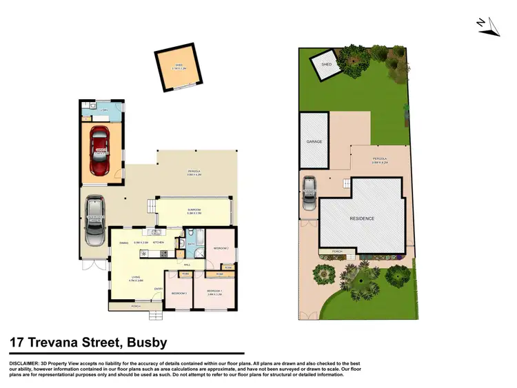 Floorplan of Homely house listing, 17 Trevanna Street, Busby NSW 2168