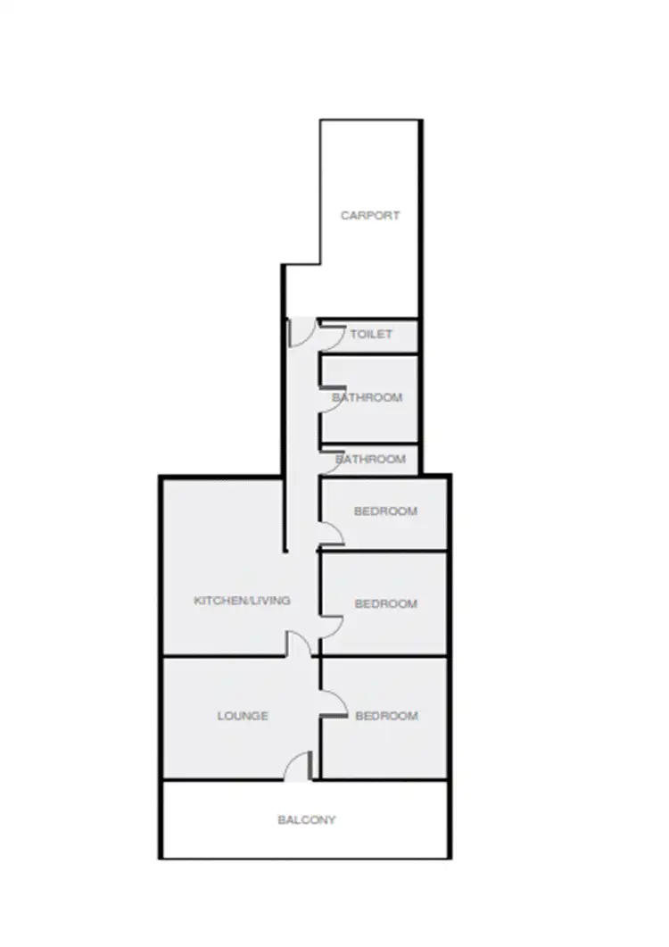 Floorplan of Homely house listing, 6 Coota Street, Cowra NSW 2794