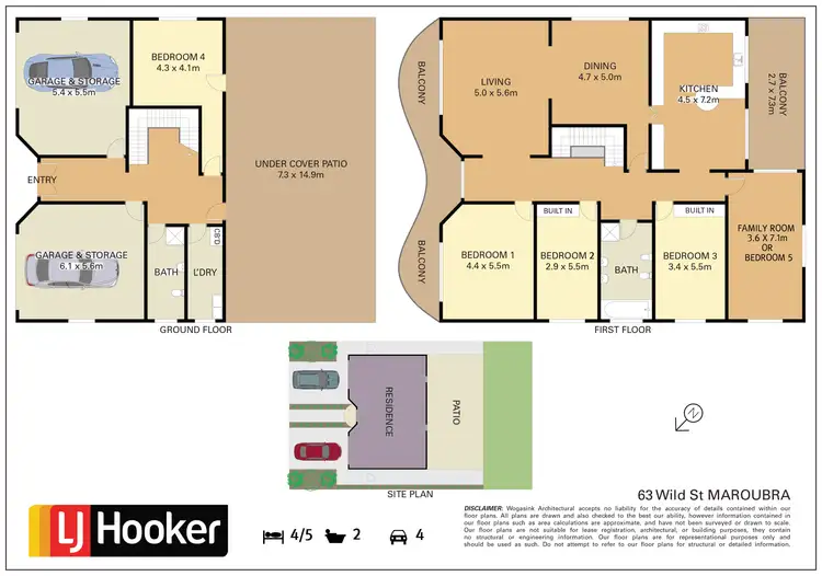 Floorplan of Homely house listing, 63 Wild Street, Maroubra NSW 2035