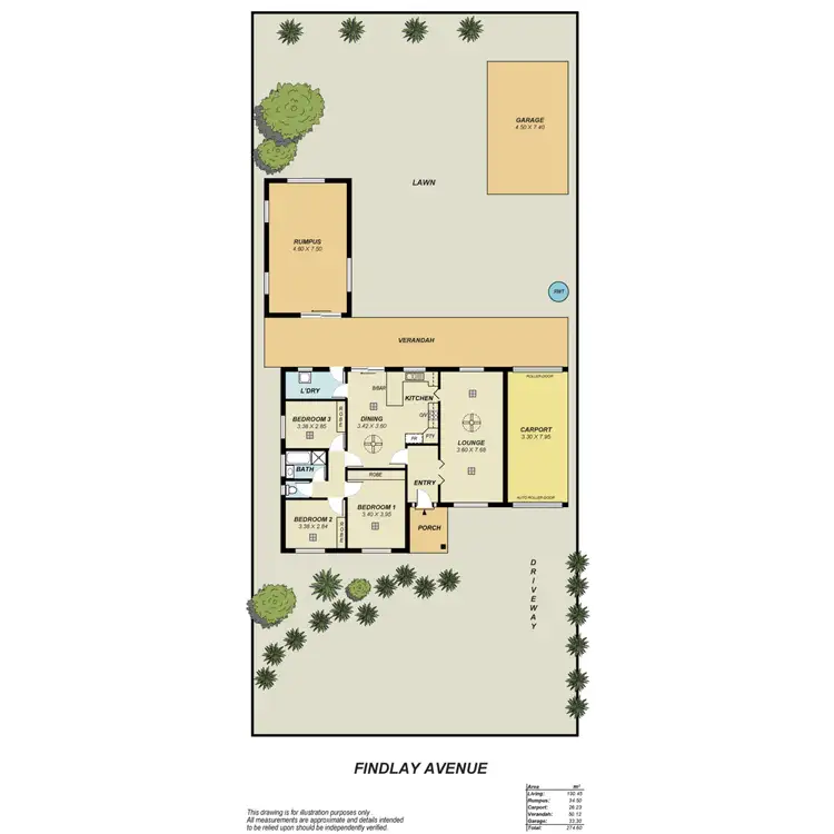Floorplan of Homely house listing, 14 Findlay Avenue, Salisbury East SA 5109