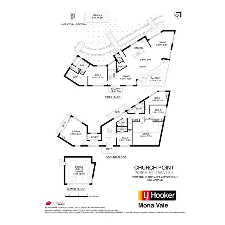Floorplan of Homely house listing, 2089b Pittwater Road, Church Point NSW 2105