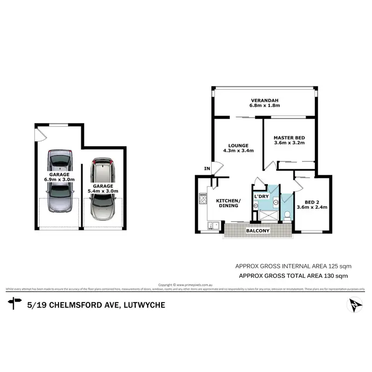 Floorplan of Homely unit listing, 5/19 Chelmsford Avenue, Lutwyche QLD 4030